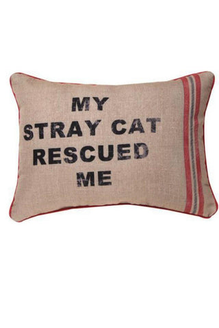 Rescue Cat Pillow